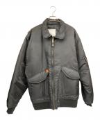 fostex garmentsフォステックスガーメンツ）の古着「CWU-36/Pフライトジャケット」｜ブラック