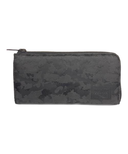 PORTER（ポーター）PORTER (ポーター) 長財布 GHILLIE ブラックの古着・服飾アイテム