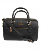COACHコーチ）の古着「2WAYバッグ ローワン サッチェル」｜ブラック