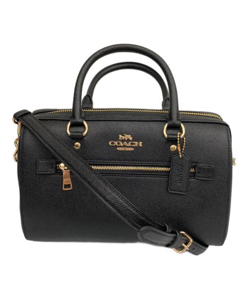 COACH（コーチ）COACH (コーチ) 2WAYバッグ ローワン サッチェル ブラックの古着・服飾アイテム