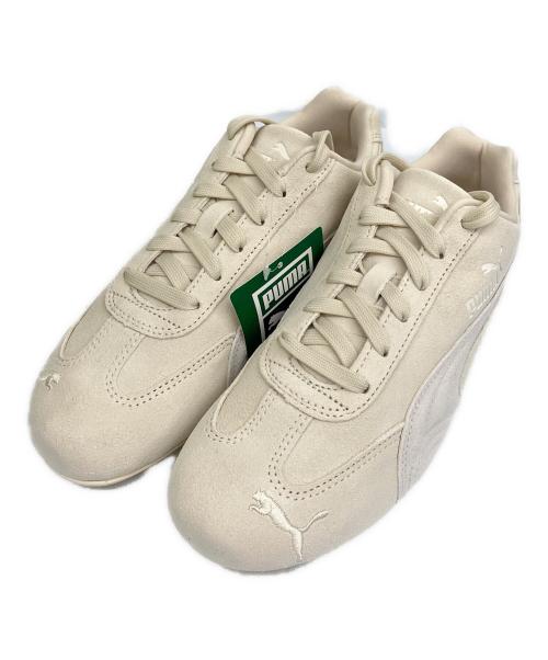 PUMA（プーマ）PUMA (プーマ) ローカットスニーカー ベージュ サイズ:24.5 未使用品の古着・服飾アイテム