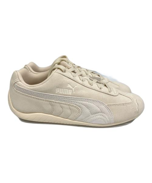 PUMA（プーマ）PUMA (プーマ) ローカットスニーカー ベージュ サイズ:24.5 未使用品の古着・服飾アイテム