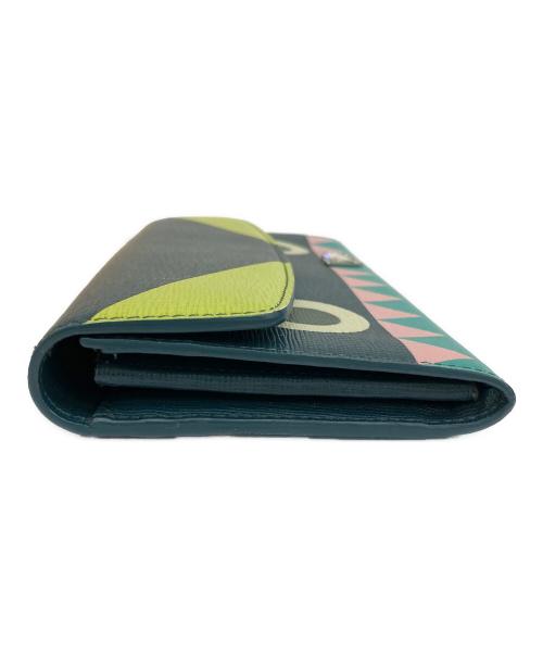 FENDI（フェンディ）FENDI (フェンディ) 長財布 グリーンの古着・服飾アイテム