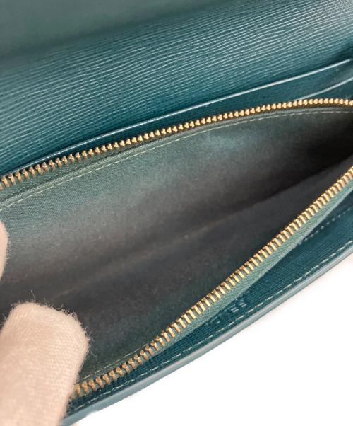 FENDI（フェンディ）FENDI (フェンディ) 長財布 グリーンの古着・服飾アイテム