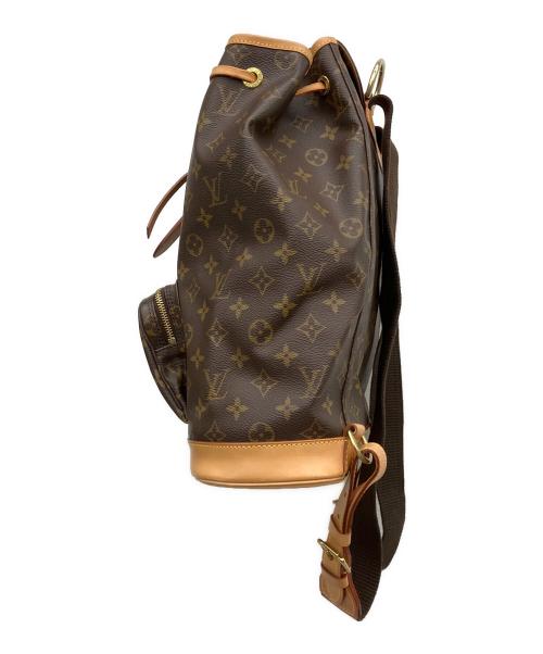 LOUIS VUITTON（ルイ ヴィトン）LOUIS VUITTON (ルイ ヴィトン) リュック モンスリGM ブラウンの古着・服飾アイテム