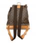 LOUIS VUITTON (ルイ ヴィトン) リュック モンスリGM ブラウン：150000円