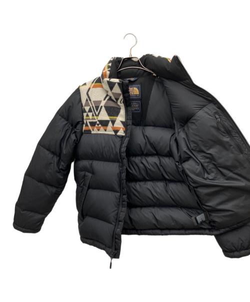 THE NORTH FACE（ザ ノース フェイス）THE NORTH FACE (ザ ノース フェイス) PENDLETON (ペンドルトン) ダウンジャケット ブラック サイズ:Sの古着・服飾アイテム