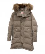 DANTONダントン）の古着「ダウンジャケット」｜ベージュ