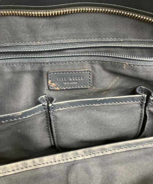 FIVEWOODS（ファイブウッズ）FIVEWOODS (ファイブウッズ) トートバッグ ネイビーの古着・服飾アイテム