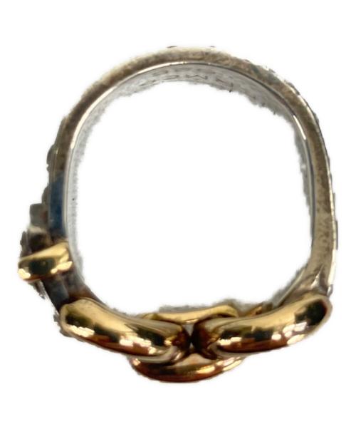 HERMES（エルメス）HERMES (エルメス) シルバーリング シルバー×ゴールド サイズ:7号の古着・服飾アイテム