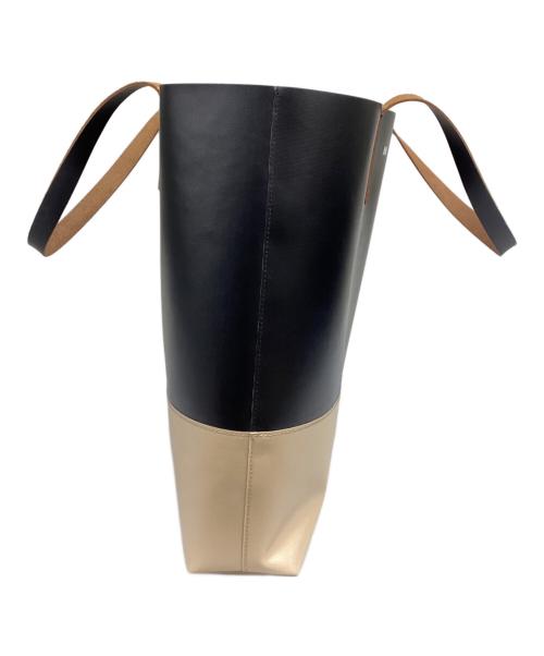 MARNI（マルニ）MARNI (マルニ) トートバッグ ブラック×ベージュの古着・服飾アイテム