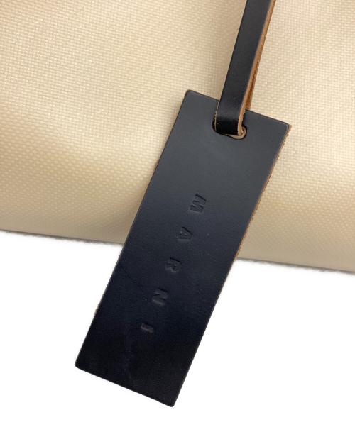 MARNI（マルニ）MARNI (マルニ) トートバッグ ブラック×ベージュの古着・服飾アイテム