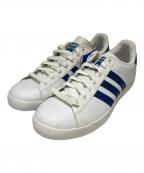 adidasアディダス）の古着「ローカットスニーカー」｜ブルー×ホワイト
