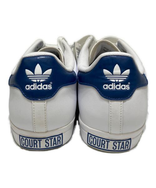 adidas（アディダス）adidas (アディダス) ローカットスニーカー ブルー×ホワイト サイズ:27の古着・服飾アイテム