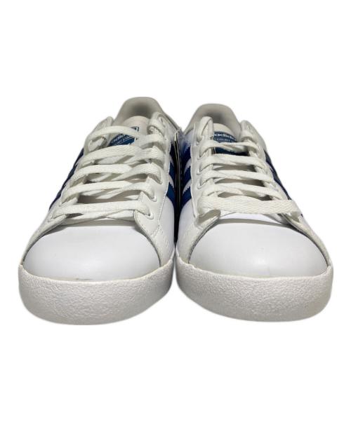 adidas（アディダス）adidas (アディダス) ローカットスニーカー ブルー×ホワイト サイズ:27の古着・服飾アイテム