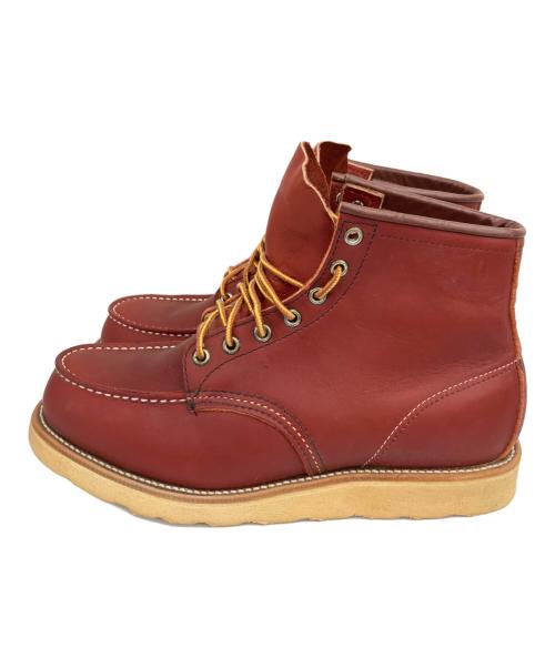 RED WING（レッドウィング）RED WING (レッドウィング) 6-inch Classic Moc レッド サイズ:US8の古着・服飾アイテム