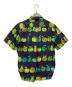 JUNYA WATANABE MAN (ジュンヤワタナベマン) 半袖シャツ 綿ブロードプリントリンゴ柄大×綿シャンブレー ネイビー サイズ:S：10000円