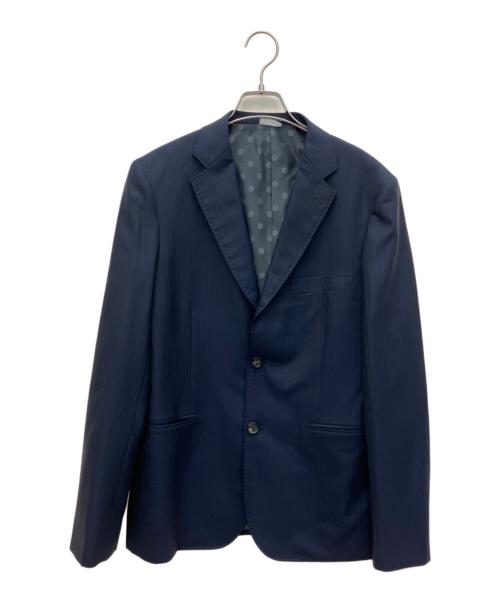 COMME des GARCONS HOMME DEUX（コムデギャルソン オム ドゥ）COMME des GARCONS HOMME DEUX (コムデギャルソン オム ドゥ) セットアップスーツ ネイビー サイズ:Sの古着・服飾アイテム