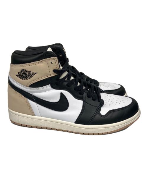 NIKE（ナイキ）NIKE (ナイキ) Air Jordan 1 Retro High(エアジョーダン1レトロハイ) OG ホワイト×ベージュ サイズ:27の古着・服飾アイテム