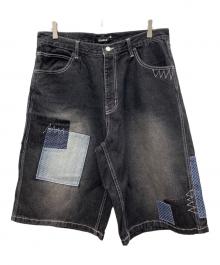 X-LARGE（エクストララージ）の古着「ショートパンツ」｜ネイビー