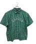 X-LARGE（エクストララージ）の古着「半袖シャツ patch logo plaid s/s shirt」｜グリーン
