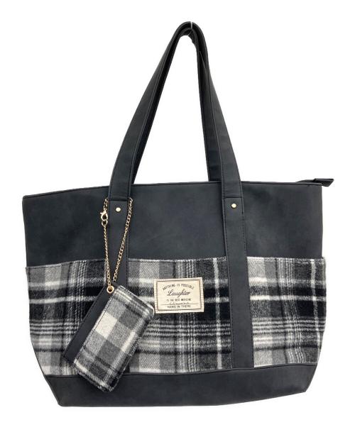 laughter（ラフター）laughter (ラフター) トートバッグ グレーの古着・服飾アイテム