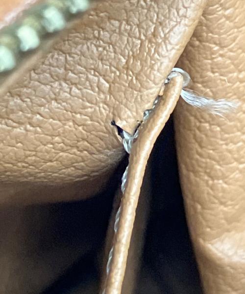 CELINE（セリーヌ）CELINE (セリーヌ) コスメポーチ ブラウンの古着・服飾アイテム