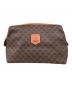 CELINE（セリーヌ）の古着「コスメポーチ」｜ブラウン