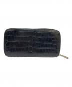 GAUDIEガウディ）の古着「ラウンドファスナー財布」｜ブラック