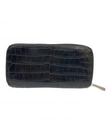 GAUDIE（ガウディ）の古着「ラウンドファスナー財布」｜ブラック