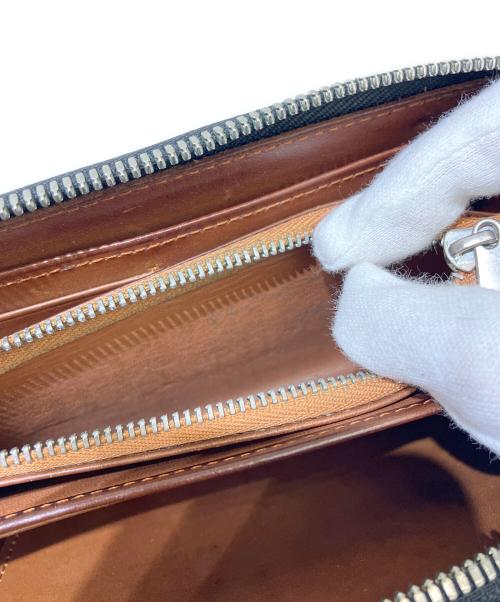 GAUDIE（ガウディ）GAUDIE (ガウディ) ラウンドファスナー財布 ブラックの古着・服飾アイテム