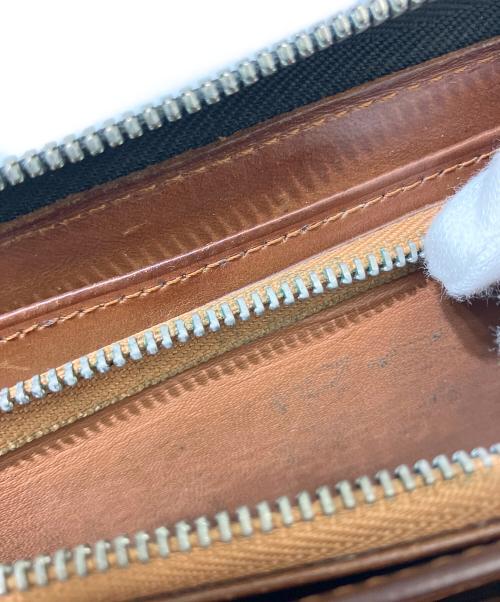 GAUDIE（ガウディ）GAUDIE (ガウディ) ラウンドファスナー財布 ブラックの古着・服飾アイテム