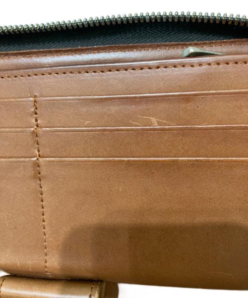 GAUDIE（ガウディ）GAUDIE (ガウディ) ラウンドファスナー財布 ブラックの古着・服飾アイテム