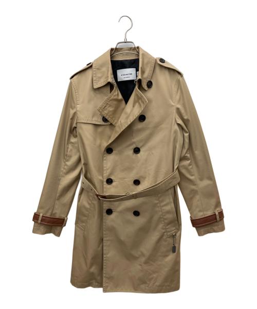 COACH（コーチ）COACH (コーチ) トレンチコート ベージュ サイズ:XSの古着・服飾アイテム