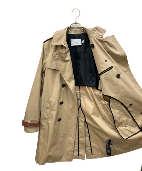 COACH（コーチ）COACH (コーチ) トレンチコート ベージュ サイズ:XSの古着・服飾アイテム