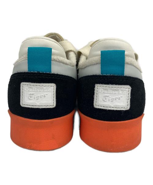 Onitsuka Tiger（オニツカタイガー）Onitsuka Tiger (オニツカタイガー) ローカットスニーカー ブラック×オレンジ サイズ:24.5の古着・服飾アイテム