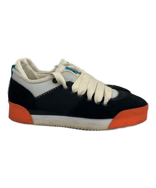 Onitsuka Tiger（オニツカタイガー）Onitsuka Tiger (オニツカタイガー) ローカットスニーカー ブラック×オレンジ サイズ:24.5の古着・服飾アイテム