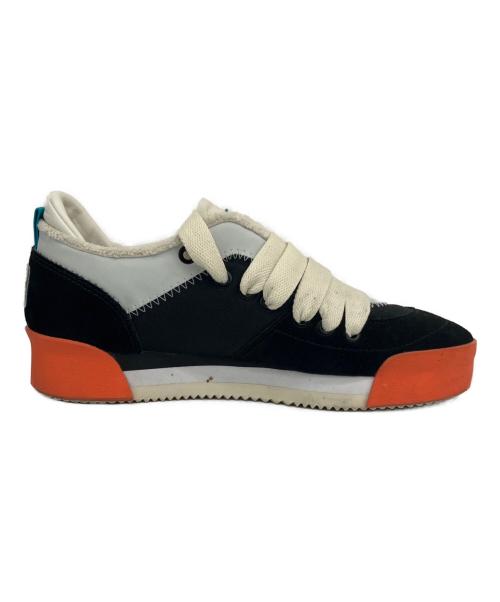 Onitsuka Tiger（オニツカタイガー）Onitsuka Tiger (オニツカタイガー) ローカットスニーカー ブラック×オレンジ サイズ:24.5の古着・服飾アイテム