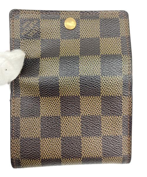 LOUIS VUITTON（ルイ ヴィトン）LOUIS VUITTON (ルイ ヴィトン) 財布 ポルトモネ プラ ダミエの古着・服飾アイテム