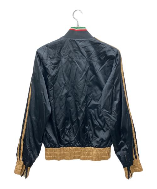 DOLCE & GABBANA（ドルチェ＆ガッバーナ）DOLCE & GABBANA (ドルチェ＆ガッバーナ) ブルゾン ブラック×ゴールド サイズ:SIZE48の古着・服飾アイテム