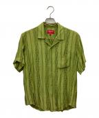 SUPREMEシュプリーム）の古着「半袖シャツ」｜ライトグリーン