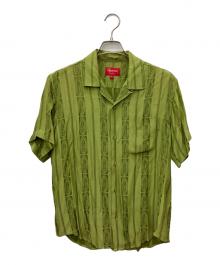 SUPREME（シュプリーム）の古着「半袖シャツ」｜ライトグリーン