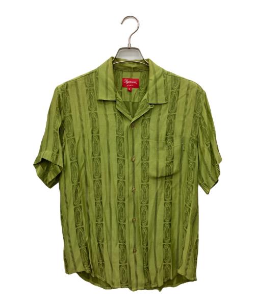 SUPREME（シュプリーム）Supreme (シュプリーム) 半袖シャツ ライトグリーン サイズ:Sの古着・服飾アイテム