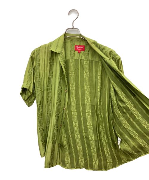 SUPREME（シュプリーム）Supreme (シュプリーム) 半袖シャツ ライトグリーン サイズ:Sの古着・服飾アイテム
