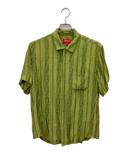 SUPREME（シュプリーム）Supreme (シュプリーム) 半袖シャツ ライトグリーン サイズ:Sの古着・服飾アイテム