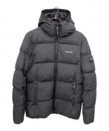 Calvin Klein（カルバンクライン）の古着「中綿ジャケット」｜ブラック