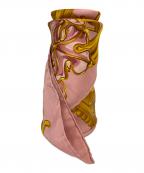 CHANELシャネル）の古着「シルクスカーフ」｜ピンク