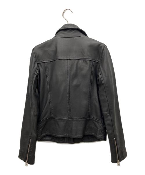 ALL SAINTS（オールセインツ）ALL SAINTS (オールセインツ) レザージャケット ブラック サイズ:US4の古着・服飾アイテム