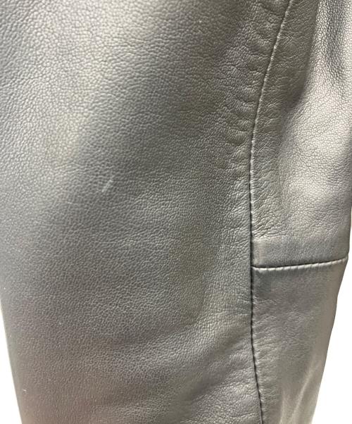 ALL SAINTS（オールセインツ）ALL SAINTS (オールセインツ) レザージャケット ブラック サイズ:US4の古着・服飾アイテム