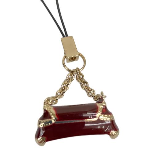 GUCCI（グッチ）GUCCI (グッチ) チャーム バッグ型 レッド レッドの古着・服飾アイテム